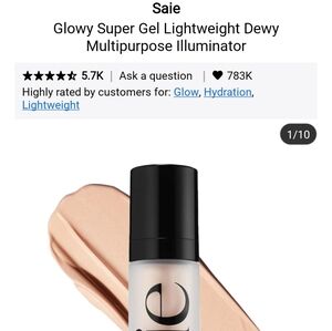 NIB SAIE GLOWY SUPER GEL LIGHTWEIGHT MULTI PURPOSE ILLUMINATOR